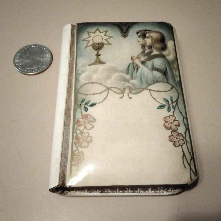 Vintage The Little Key To Heaven 1925 Child's Prayer Book Celluloid Cover