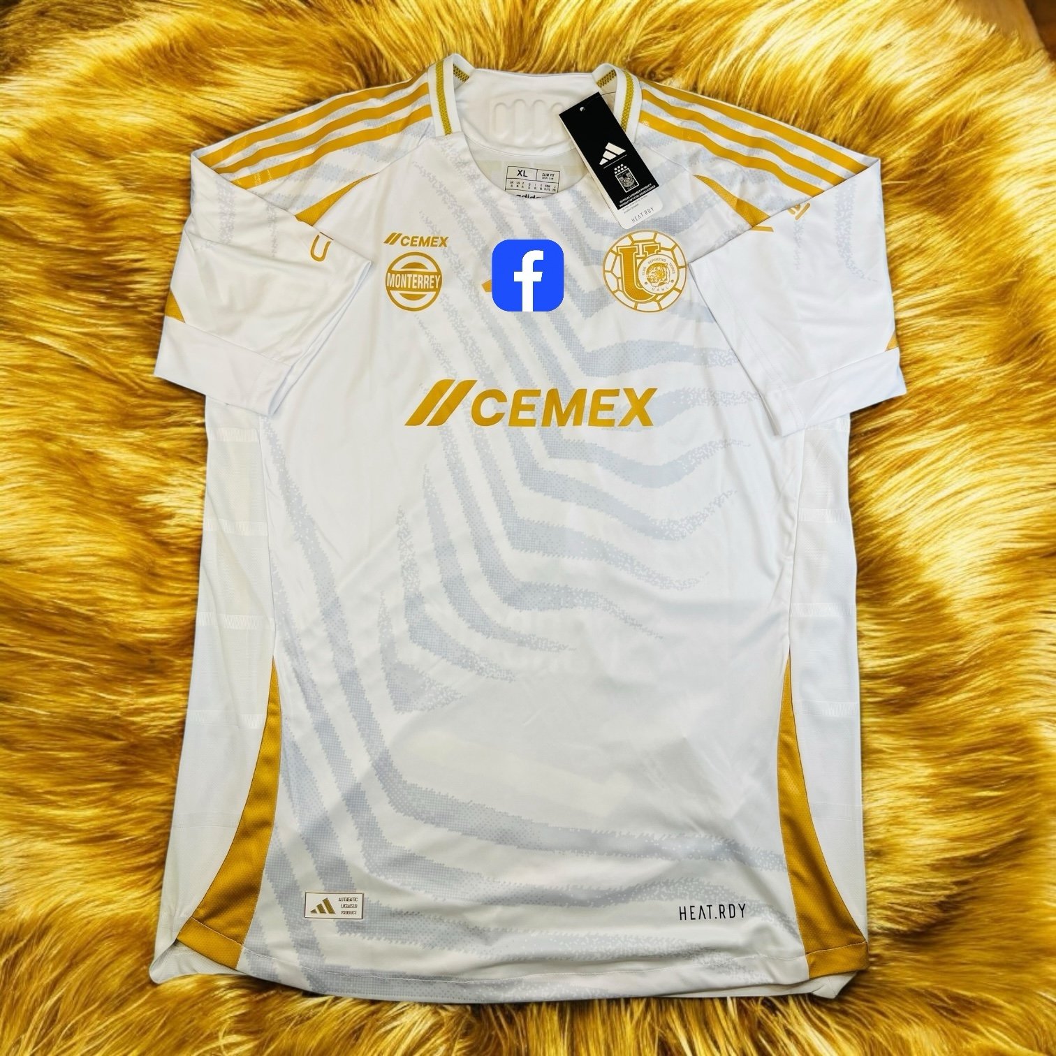 Tigres player edition Jersey Córdova slim fit size XL fits L