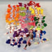 64 Skeins Friendship Thread Floss Multi Color Lot Crafts Embroidery Bracelets