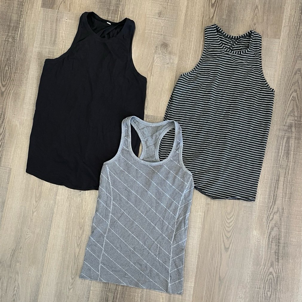 Lululemon Set of 3 Tank Tops - Like New