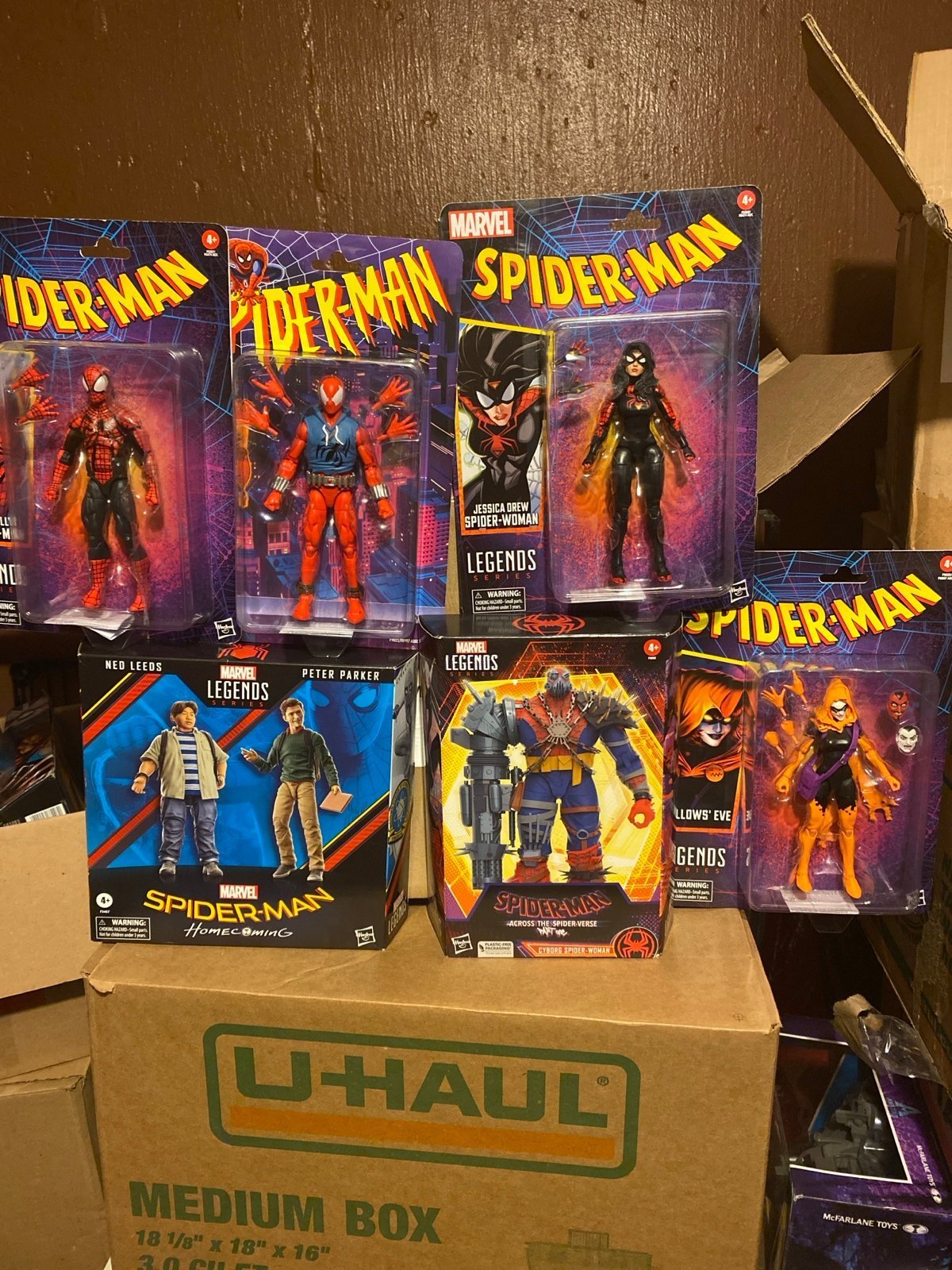 Marvel Legends Spider-Man Retro Lot