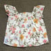 Janie&Jack Floral Flutter Sleeve Top