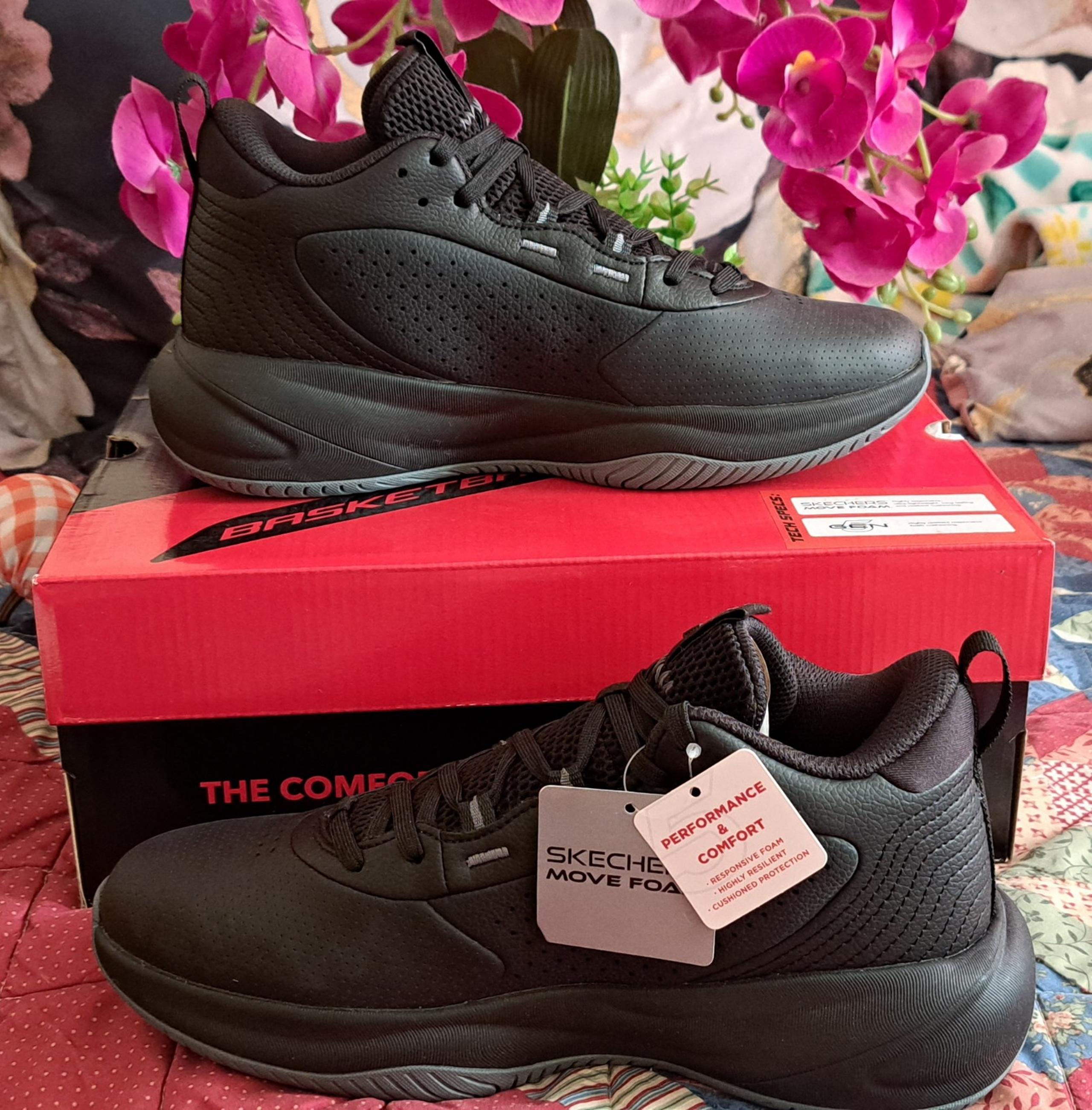 Skechers Men's Athletic Comfort Working /Basketball Skx League Sneaker Size