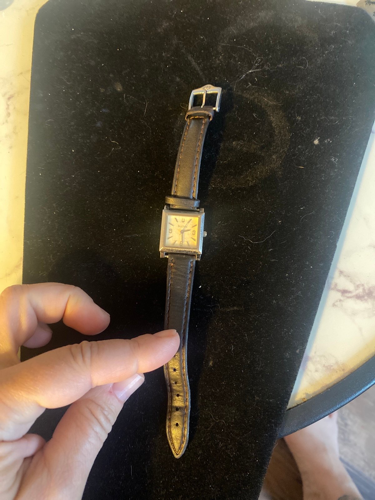Vintage Authentic Bulova Womans Wristwatch Watch