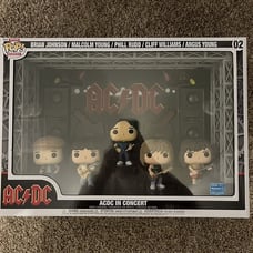 Funko Pop! Moment Deluxe AC/DC In Concert ~ Sold Out Exclusive ~ Brand New!