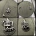 Vintage Sterling Charleston Horse Buggy Shaped Pendant with Marvel Chain