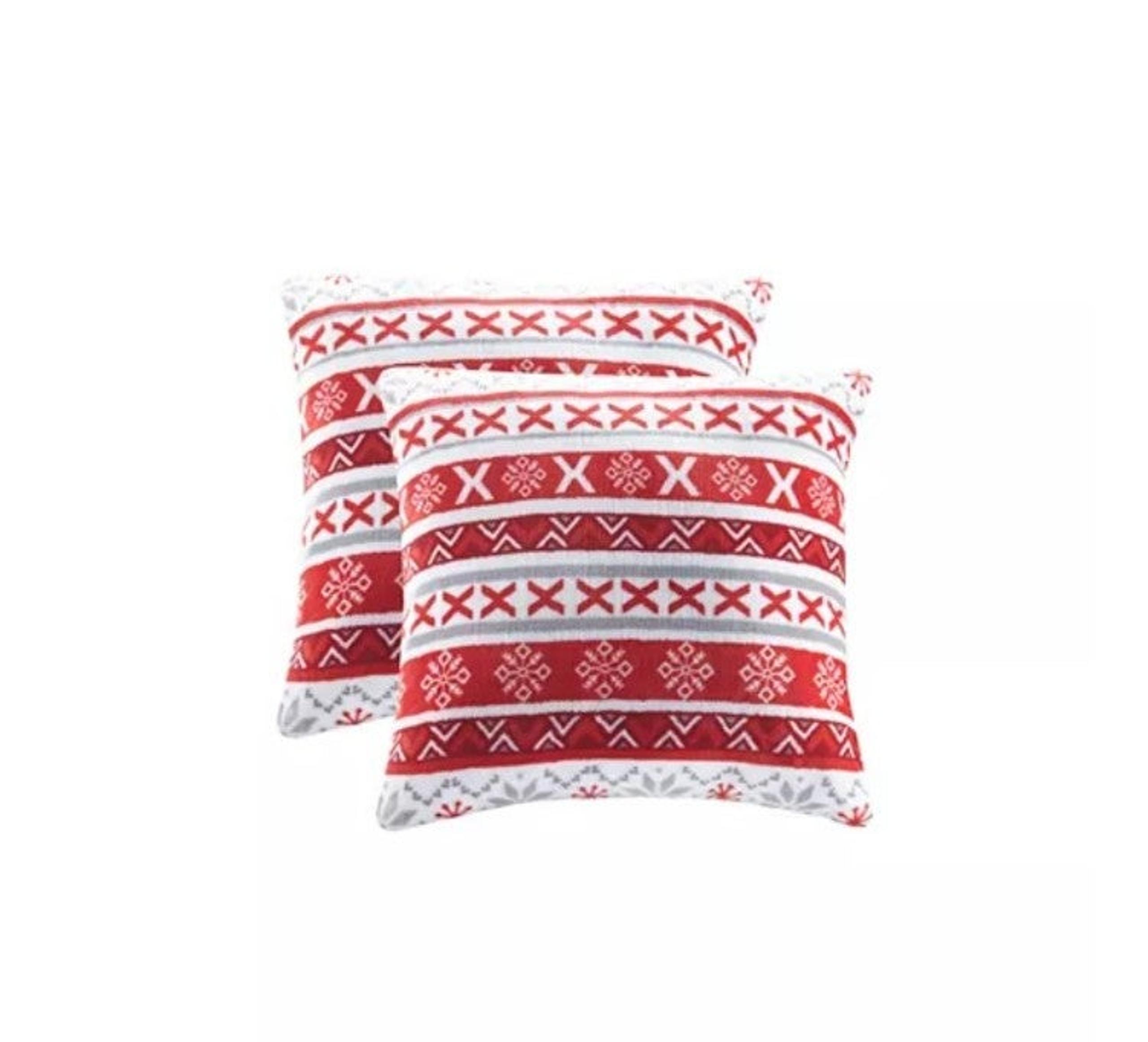 CHARTER CLUB
Holiday 2-Pack Decorative Pillow, 18' x 18",, Crea