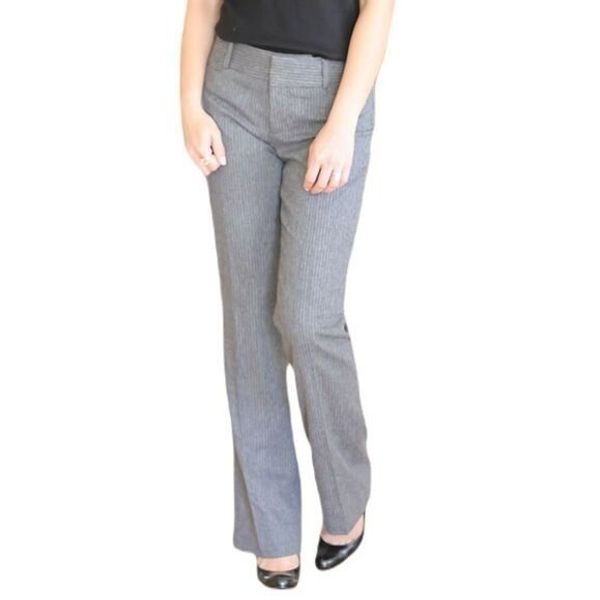 BANANA REPUBLIC Martin Fit Flannel Trousers Size 4 NWOT