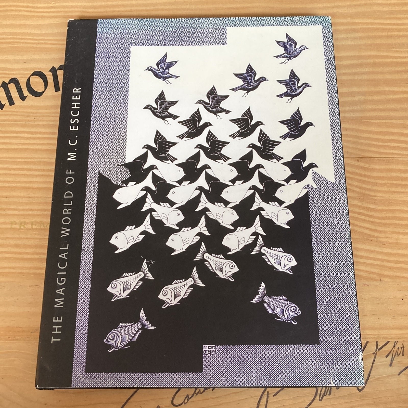 Signed Art Book ~ The Magical World of M.C. ESCHER
