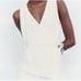 FULL LENGTH ASYMMETRIC VEST JUMPSUIT SIZE M