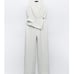 FULL LENGTH ASYMMETRIC VEST JUMPSUIT SIZE M