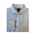Lands End Mens Irish Linen Gingham Shirt Size 15.5 - 34 Pink White