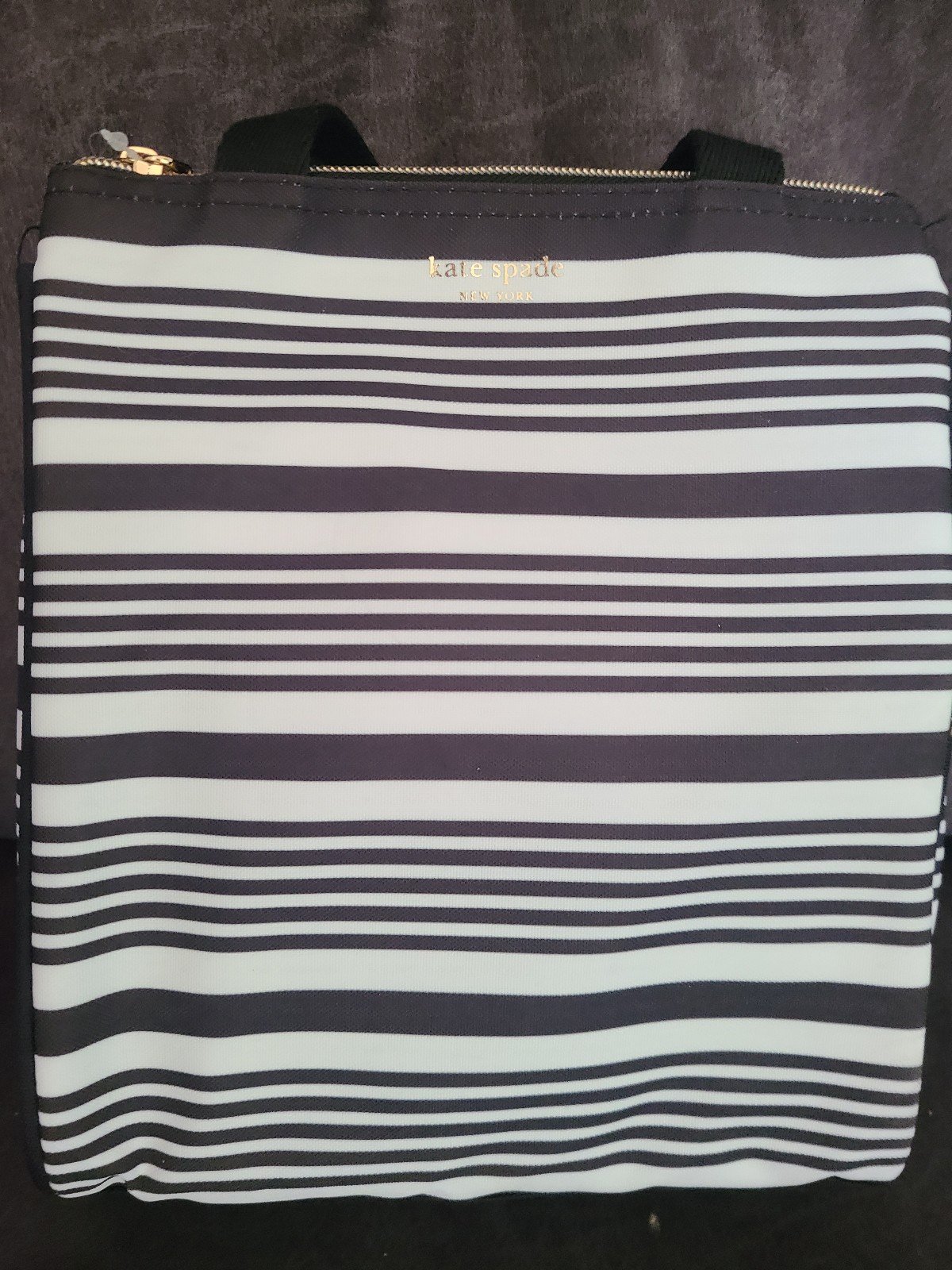 Kate Spade black and white lunch tote brand new with tags
