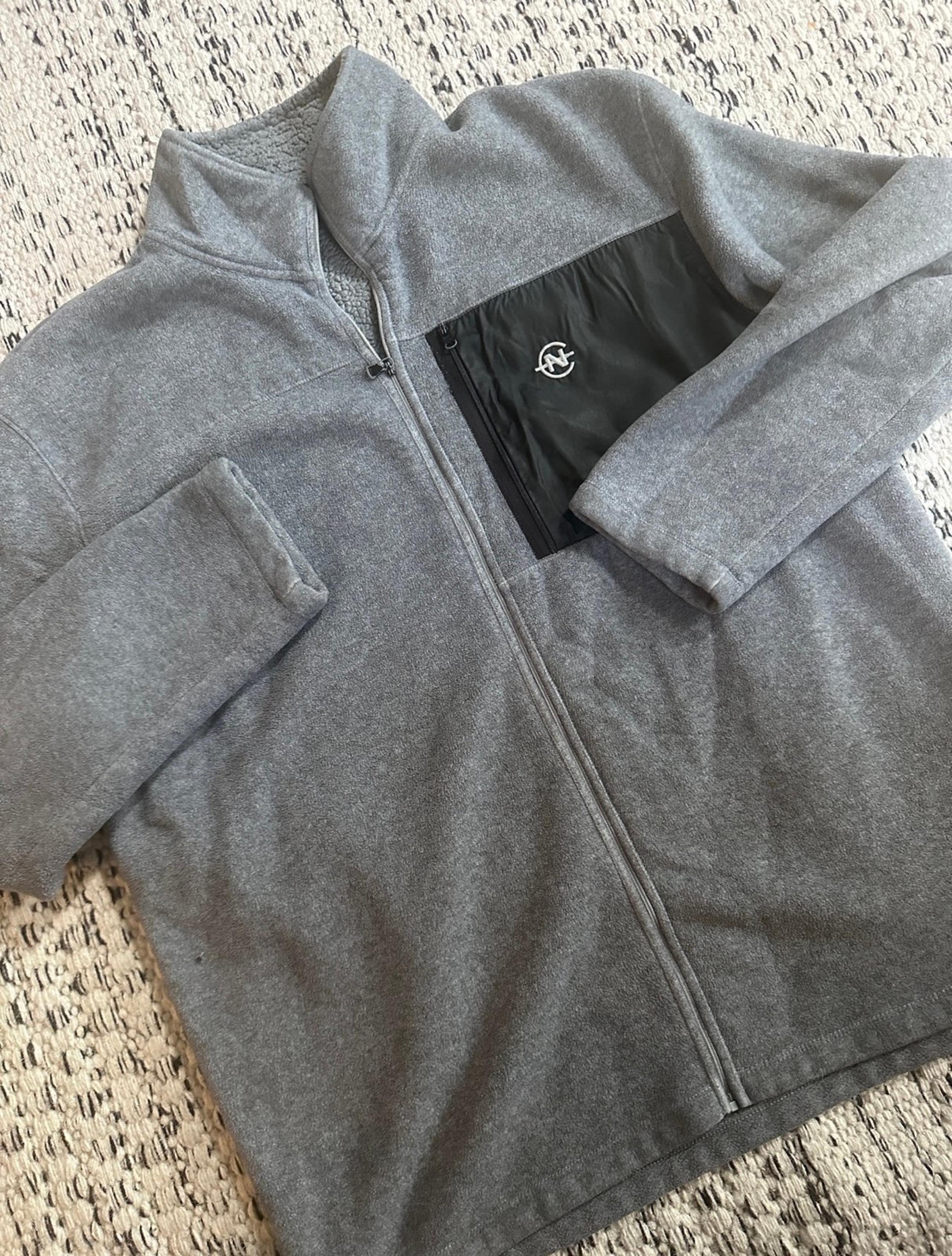 Men’s Nautica Competition Thick Zip up Fleece Jacket XL