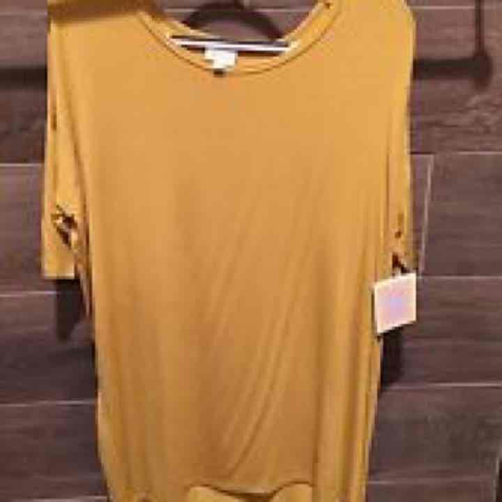 Xxs lularoe mustard irma