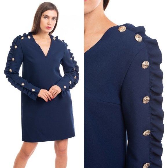 1,100 MSGM Milano Runway Winter Dress