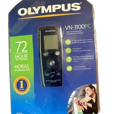 Olympus Digital Voice Recorder VN-3100PC 72 Hour Recording Time Tested & Works
