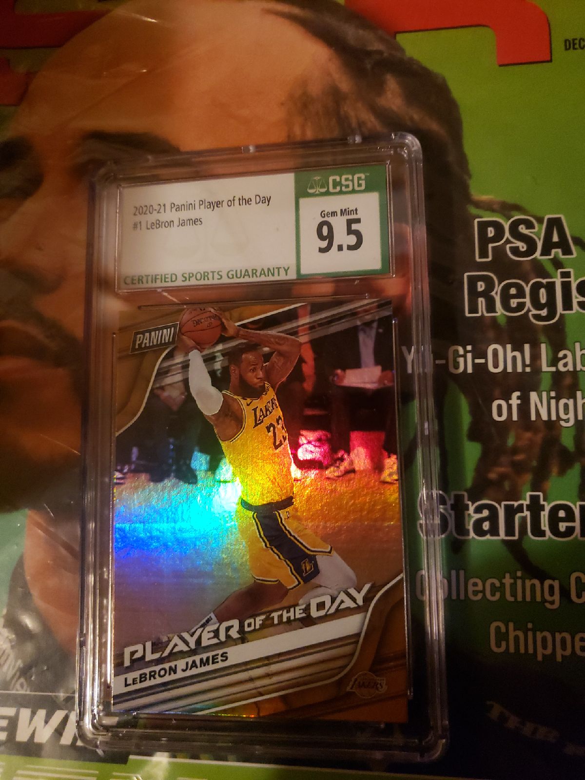 Lebron James refractor #45 Card