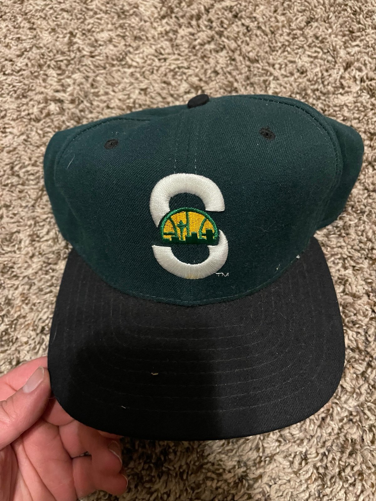 Vintage new era Seattle sonics SnapBack hat