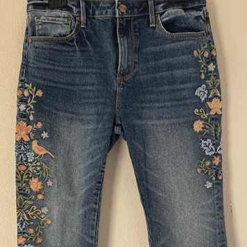 DRIFTWOOD Audrey Bird Vale Straight Leg Jeans/Sundance: New w/o Tags! Size 30