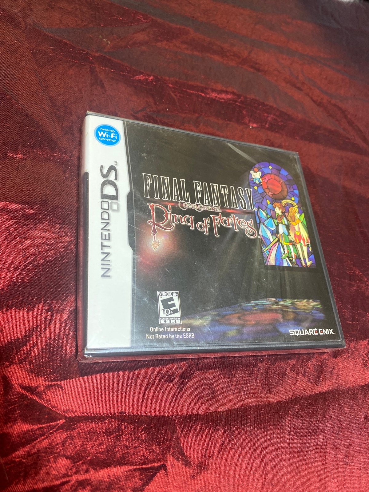 Final Fantasy Crystal Chronicles Ring of Fates for Nintendo DS Sealed