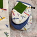 Kate Spade Dragonfly kitchen towel set with mini oven mitts new