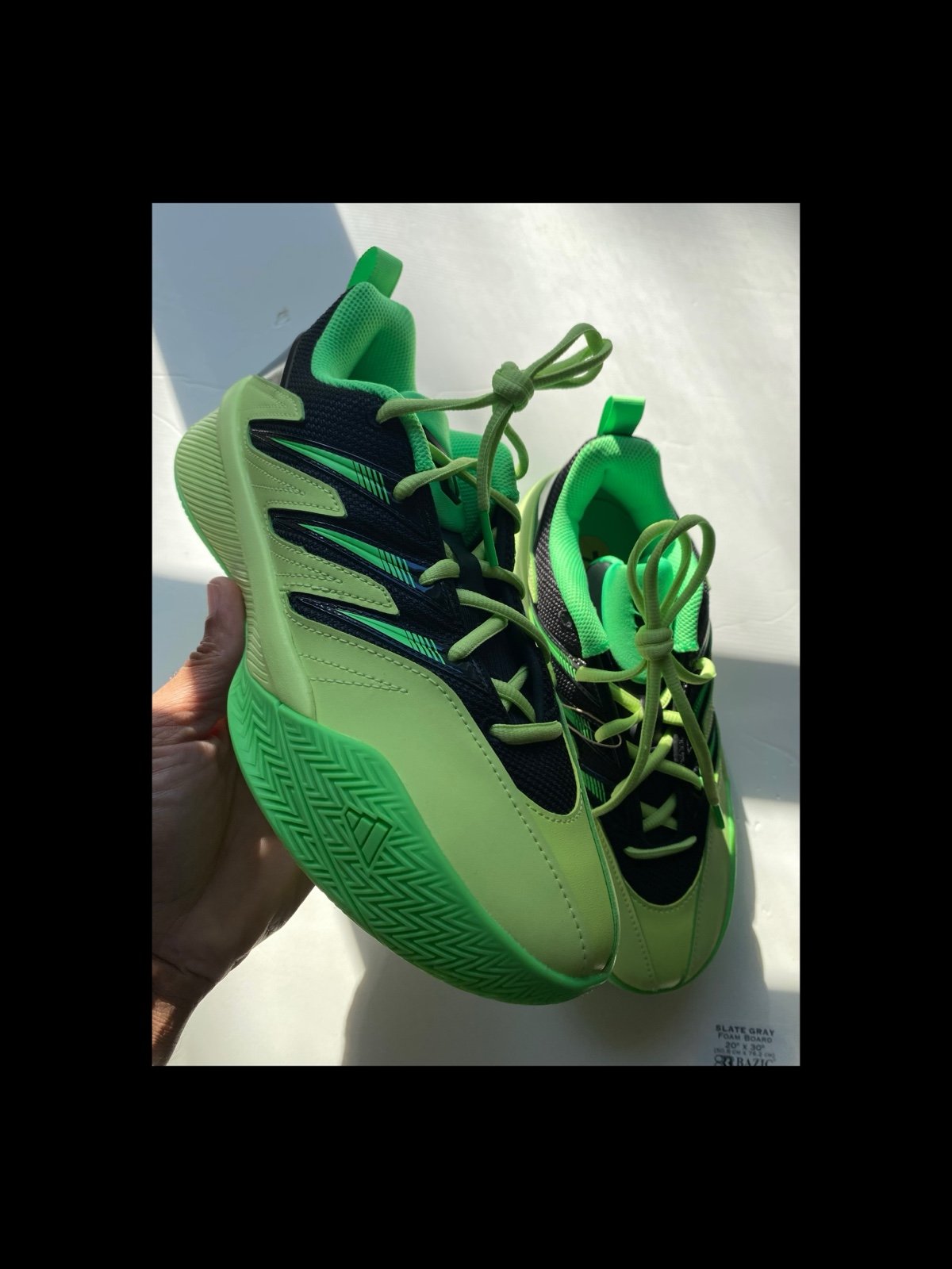 Adidas Dame Certified 3 Green Basketball Sneaker Men’s sz 7 NEW NO BOX!