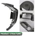 Fit For Pathfinder Armada Titan Dash Center Console Instrument Panel Lid Bezel