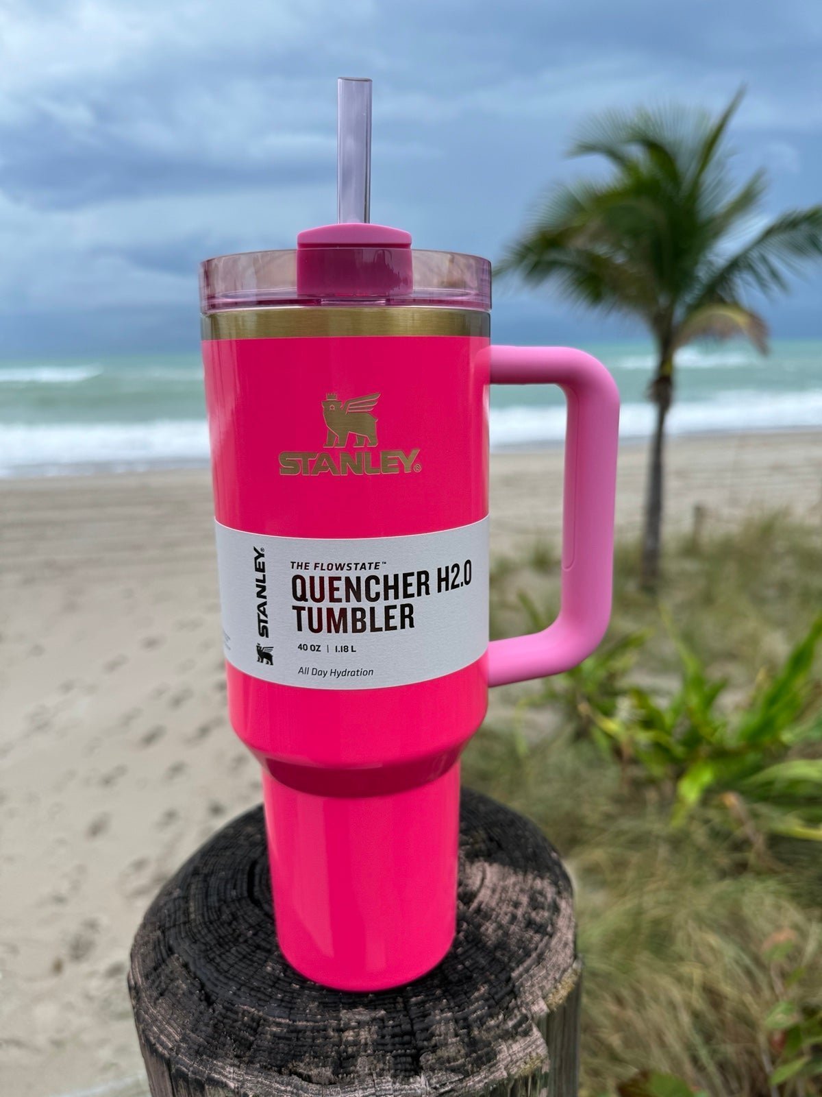 Stanley Limited Edition Quencher H2.0 40oz Tumbler Pink Parade