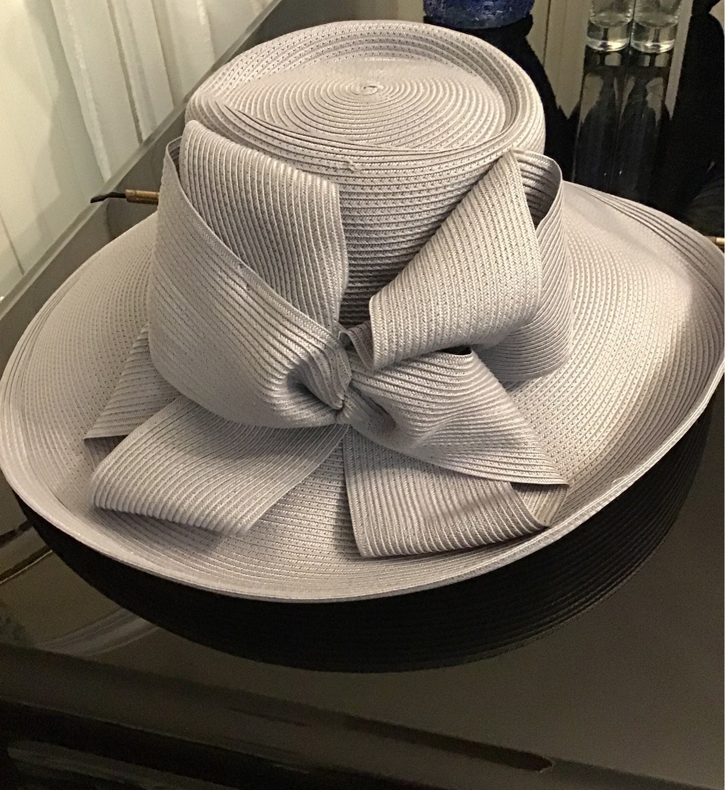 Beautiful wide brim designer hat