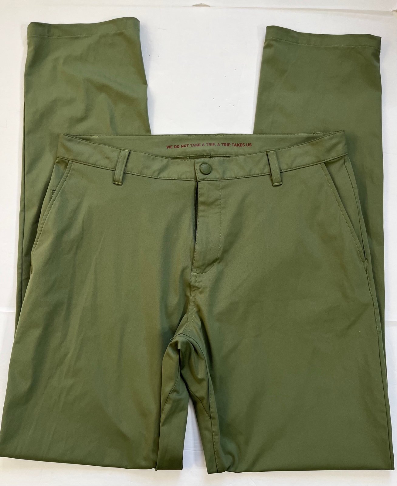 Rhone Commuter Tech Pants Size 35 Green