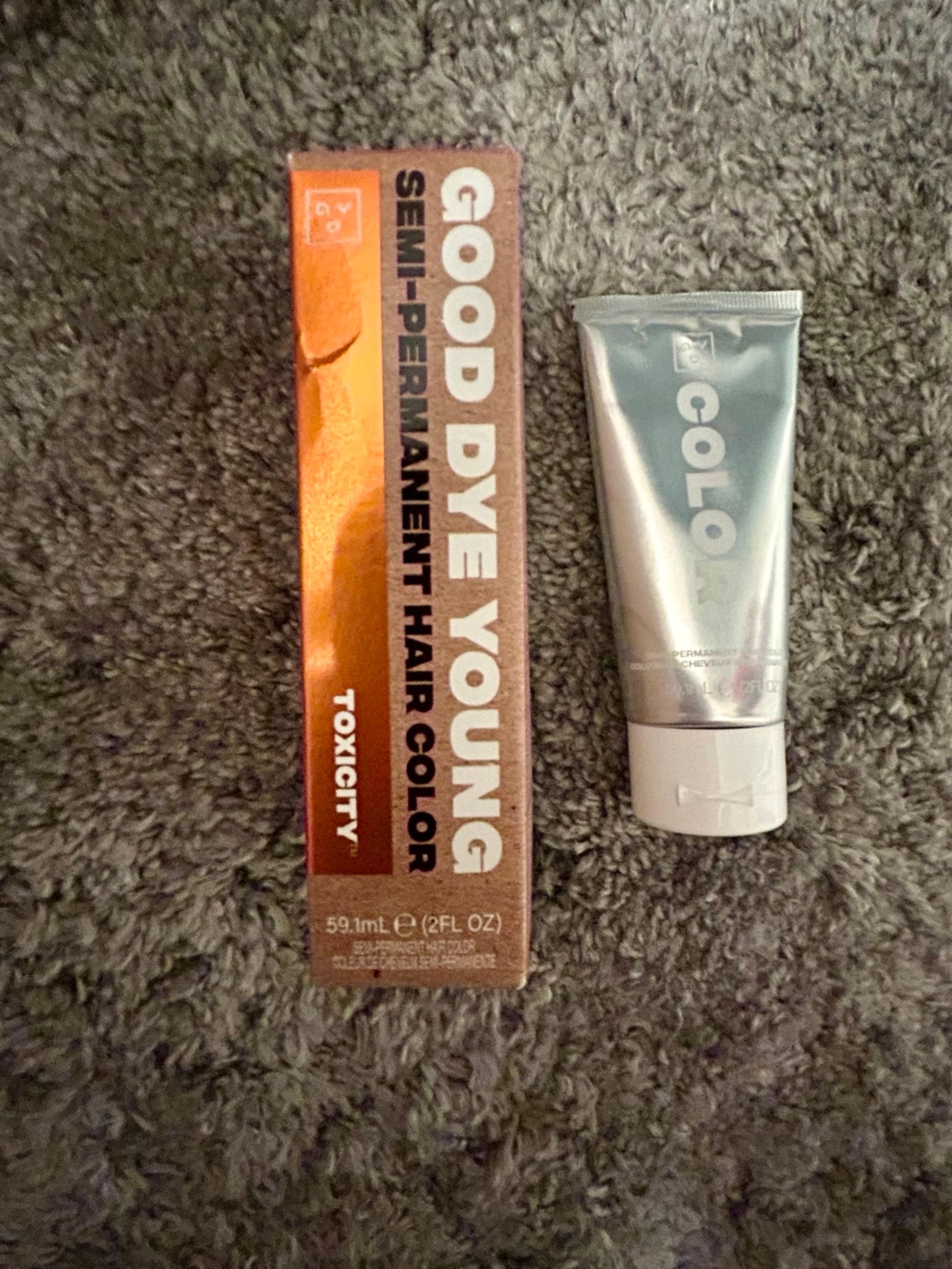 Good Dye Young Streaks and Strands Semi-Permanent Hair Color (Toxicity) NEW