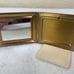 Shields Inc Vintage Compact w/ Mirror Gold Color Beauty Accesory Cosmetics