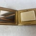 Shields Inc Vintage Compact w/ Mirror Gold Color Beauty Accesory Cosmetics