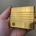 Shields Inc Vintage Compact w/ Mirror Gold Color Beauty Accesory Cosmetics