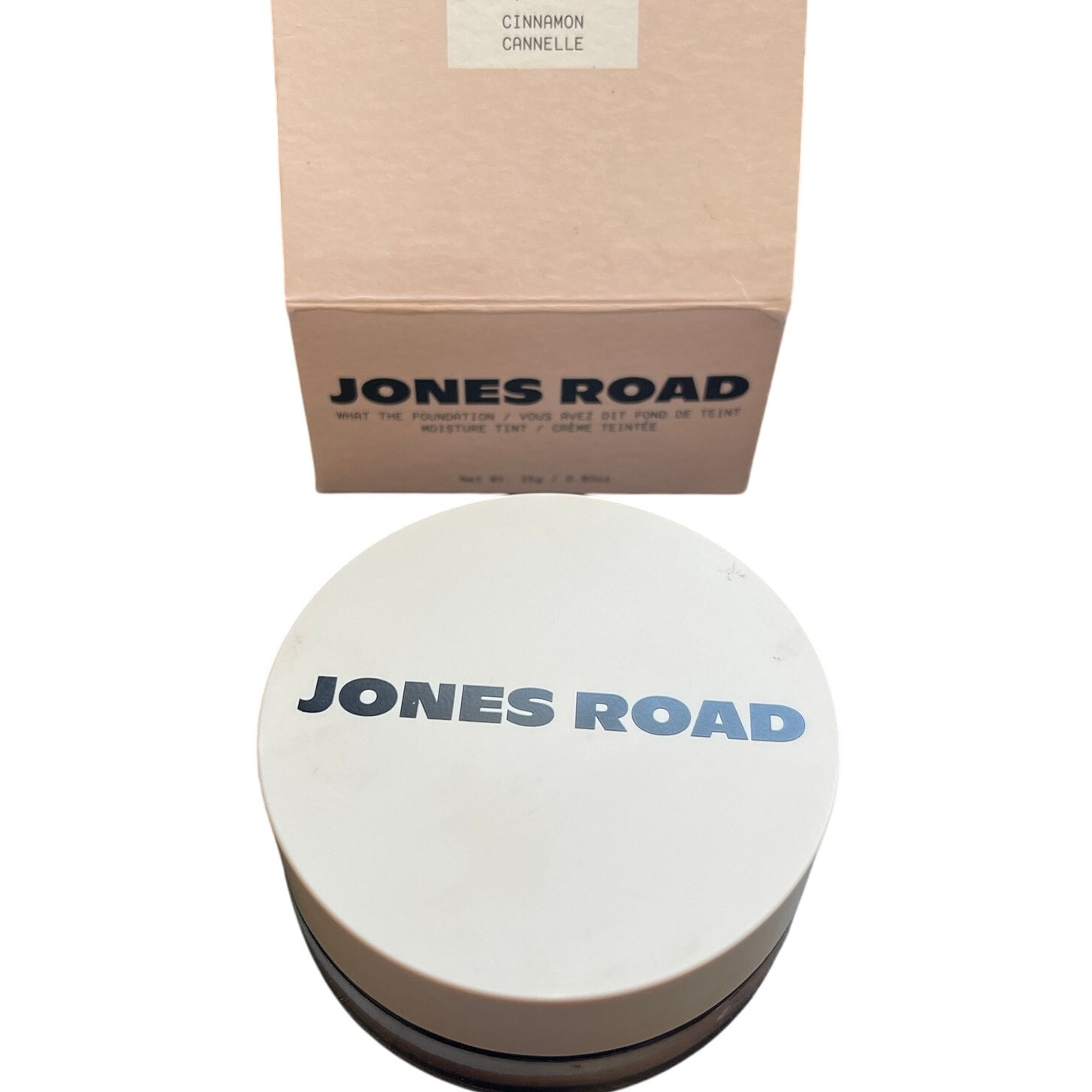 Jones Road by Bobbi Brown WHAT THE FOUNDATION Tinted Moisture Balm Cinnamon NEW