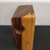 70's MCM Jiri Polak Wood Box Handmade Signed Swivel Lid Prague Czech Republic