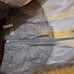BCBGeneration Women's Black/White Tiered Linen Blend Mini Skirt Size Large