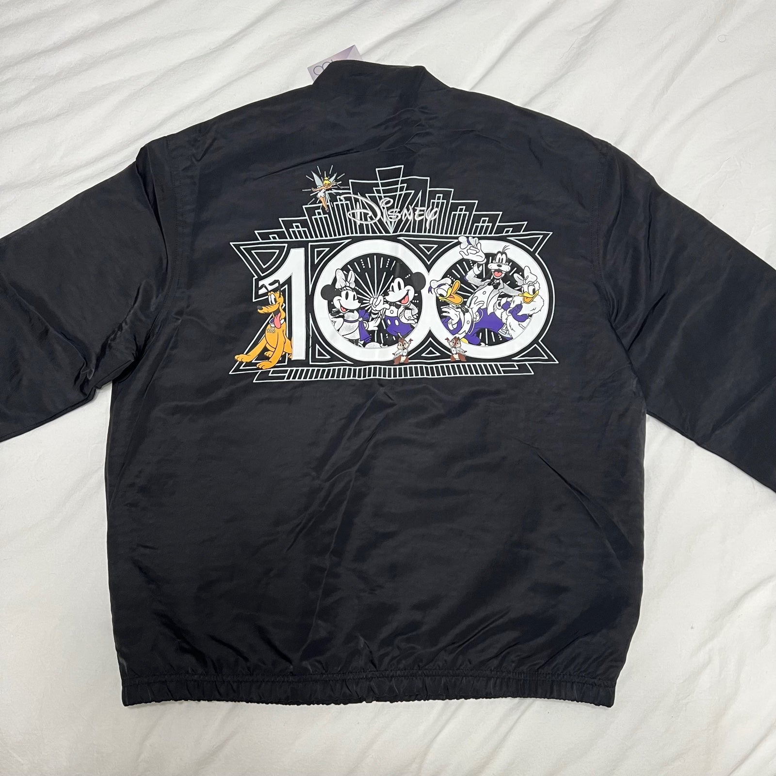 Disney - Black Disney 100 Track Zip Up Jacket/Sweater