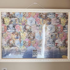 Unibear City Puzzle Completed Form Framed Set