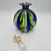 Murano: Bucella Cristalli Perfume Bottle with Leaf Dauber