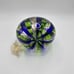 Murano: Bucella Cristalli Perfume Bottle with Leaf Dauber