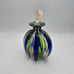 Murano: Bucella Cristalli Perfume Bottle with Leaf Dauber