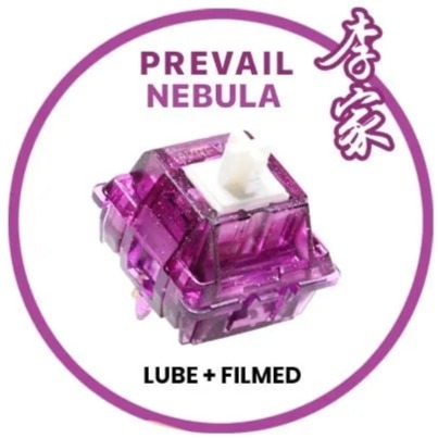 Lubed and Filmed - Prevail Nebula Switches 110x