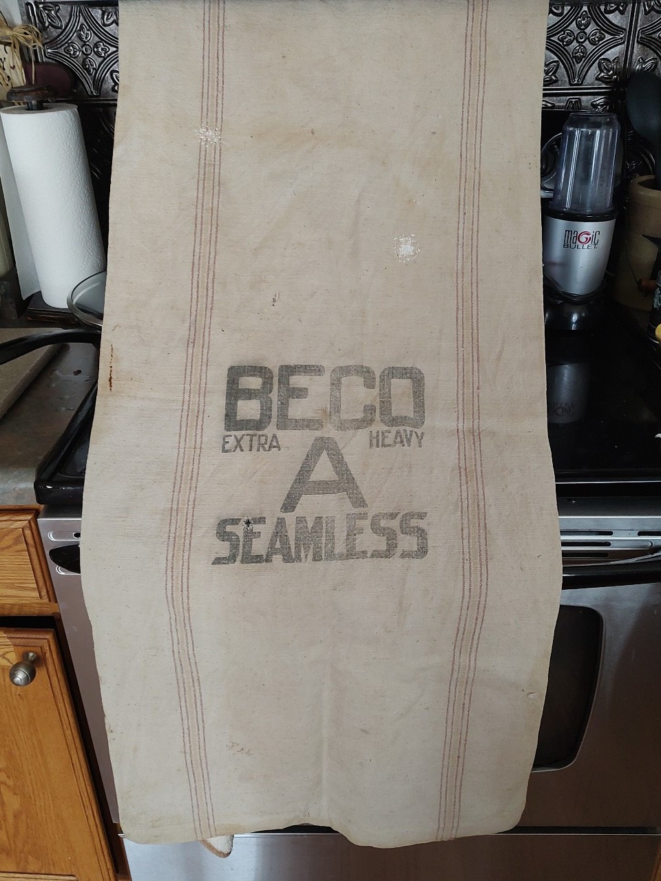 Vintage seed bag