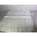Aden Anais White Green Stripes Baby Swaddle Security Blanket Lovey Muslin Cotton