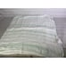 Aden Anais White Green Stripes Baby Swaddle Security Blanket Lovey Muslin Cotton