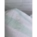 Aden Anais White Green Stripes Baby Swaddle Security Blanket Lovey Muslin Cotton