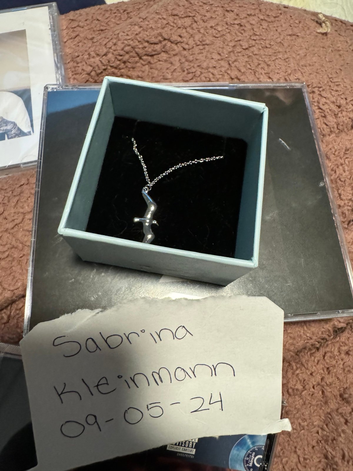 Taylor Swift 1989 seagull necklace