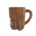 Disney Enchanted Tiki Room Vintage Tiki Mug With Handle Carved Wooden Large